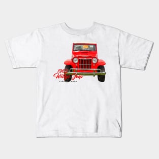 1962 Willys Jeep Pickup Truck Kids T-Shirt